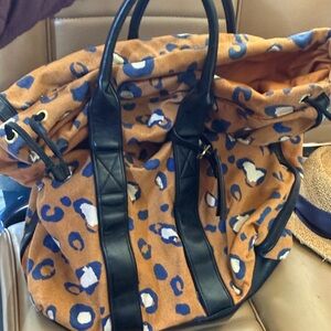 Phillip Lim for target Leopard Print Tote Bag  expandable